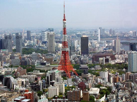 Tokyo Tower.  Photo from the Internet.